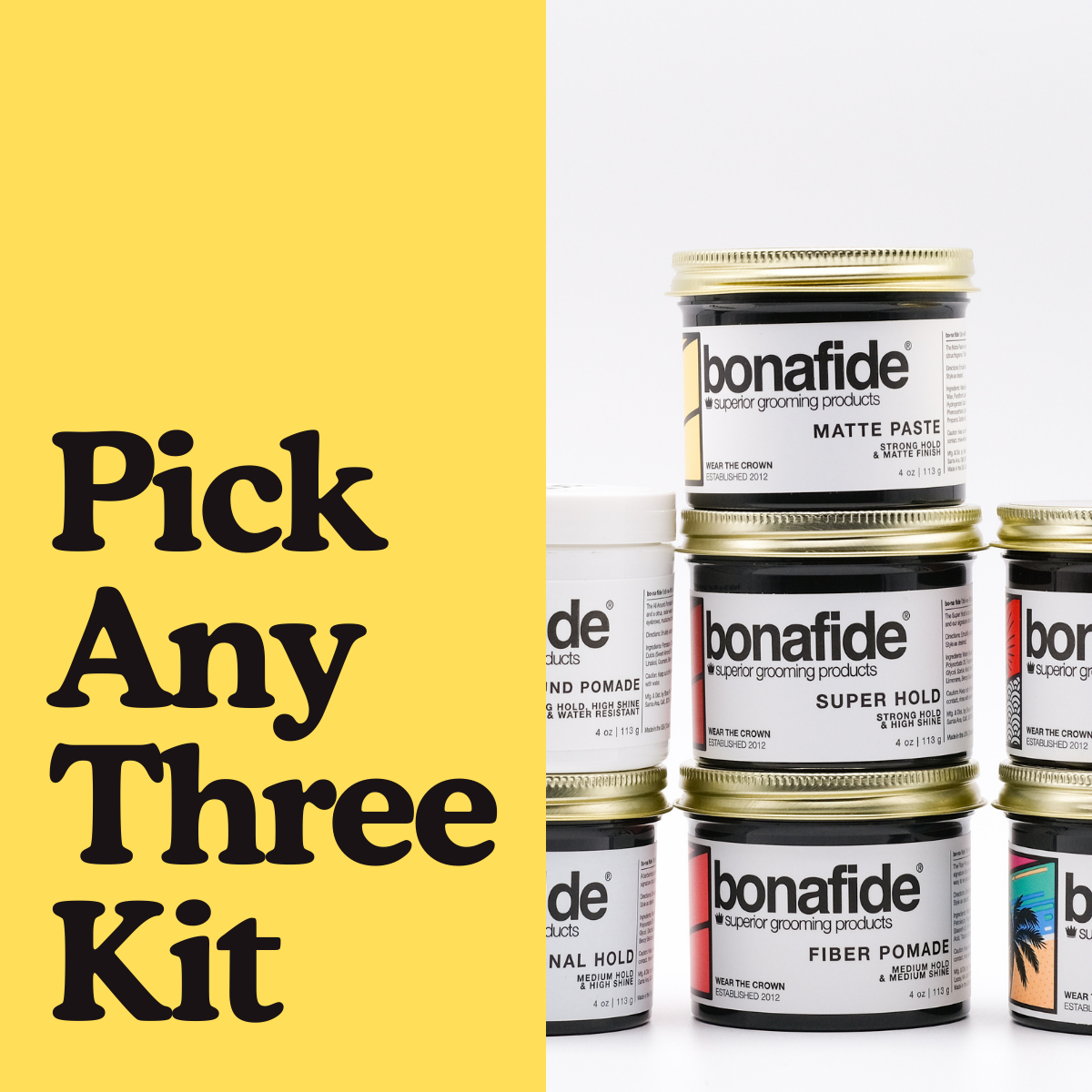 Pick Any Three Kit