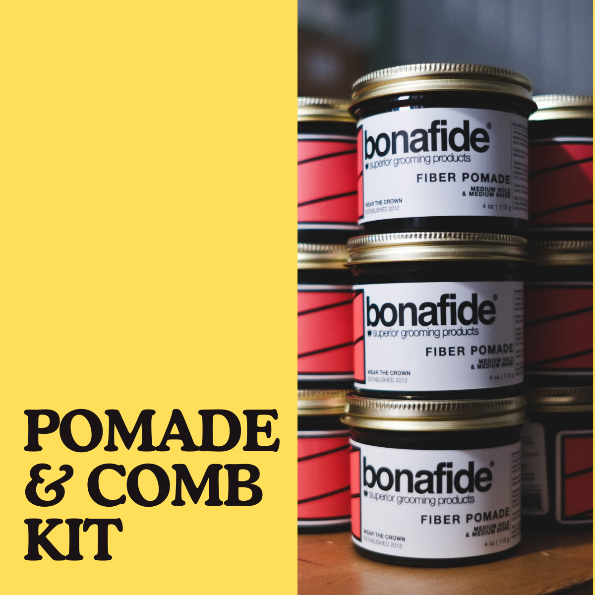 Pomade & Comb Kit