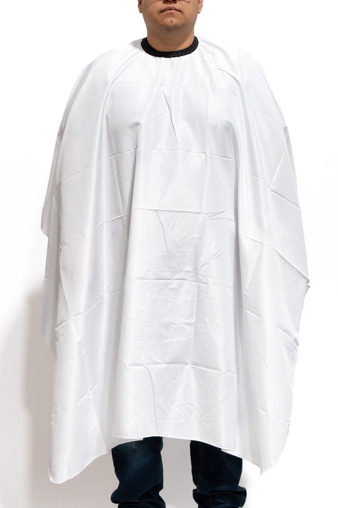 Barber Cape, Blank, White