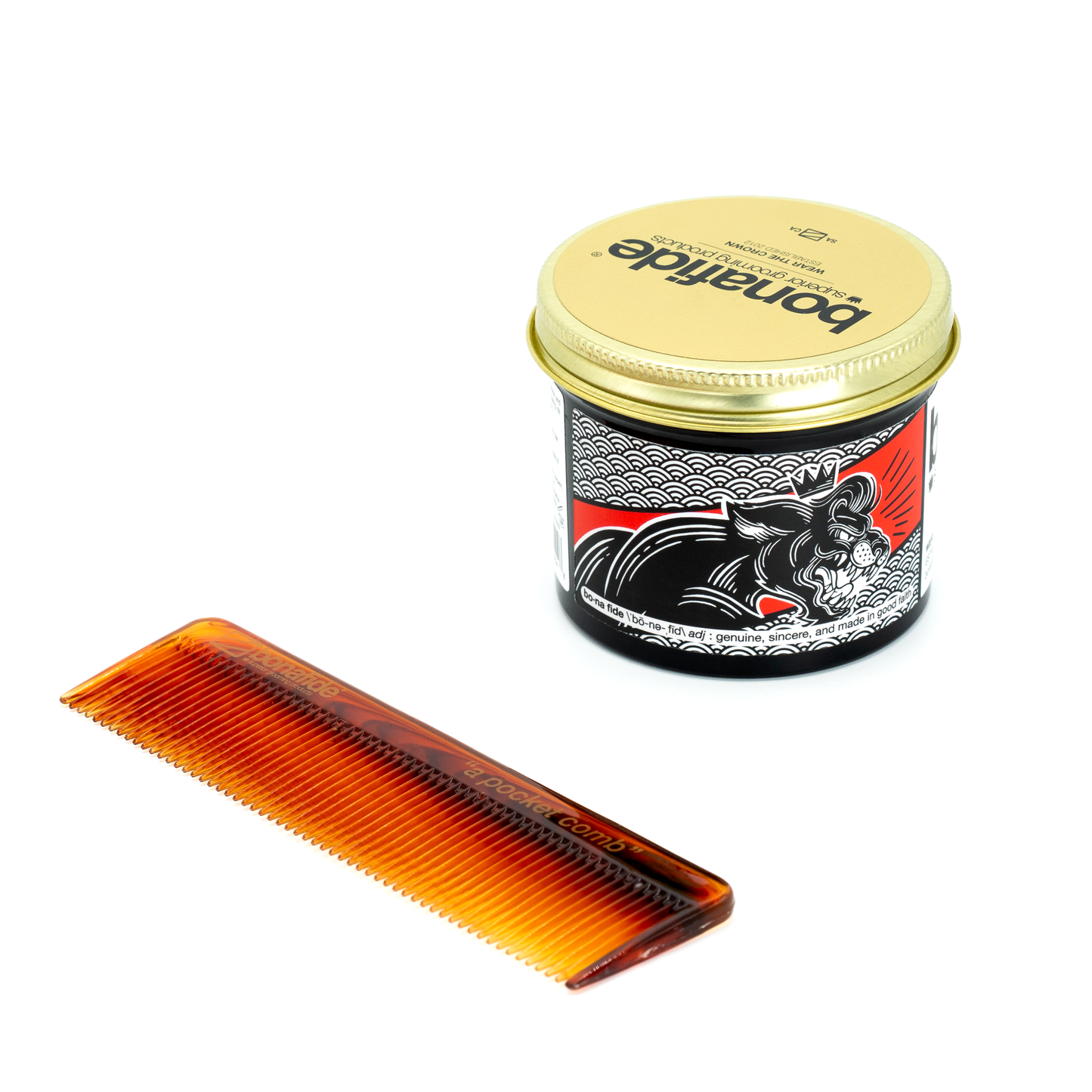 Pomade & Comb Kit