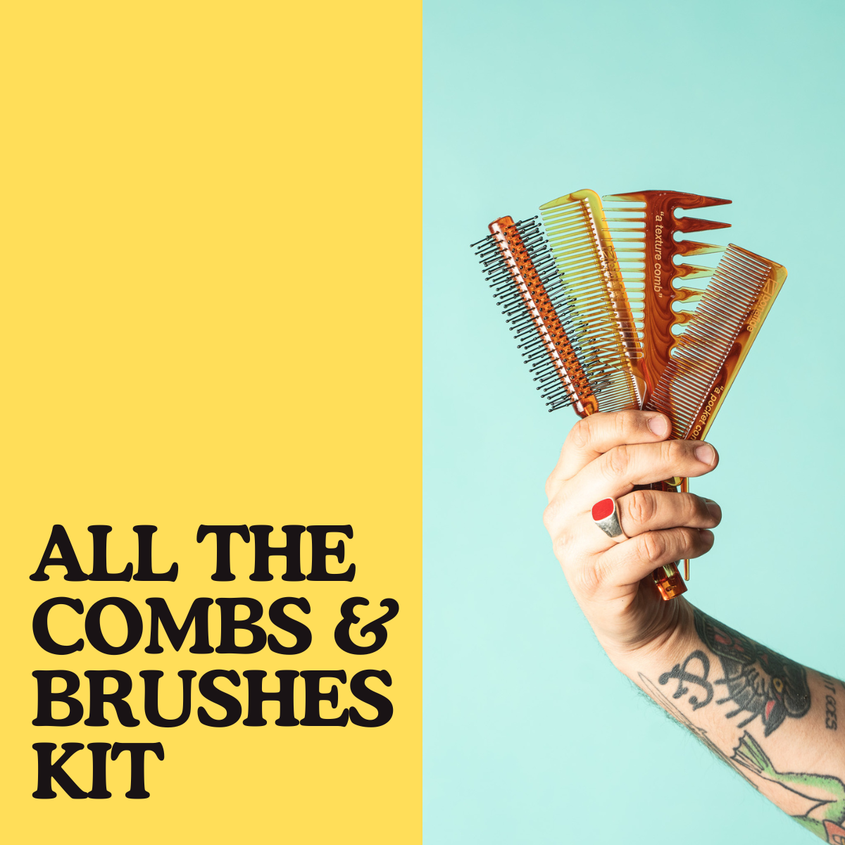 All the Combs & Brushes Kit