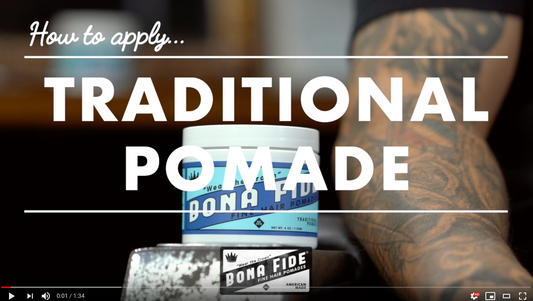 How to Apply Traditional Pomade