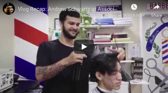 Vlog Recap: Andrew Schwartz at Associated Barber College