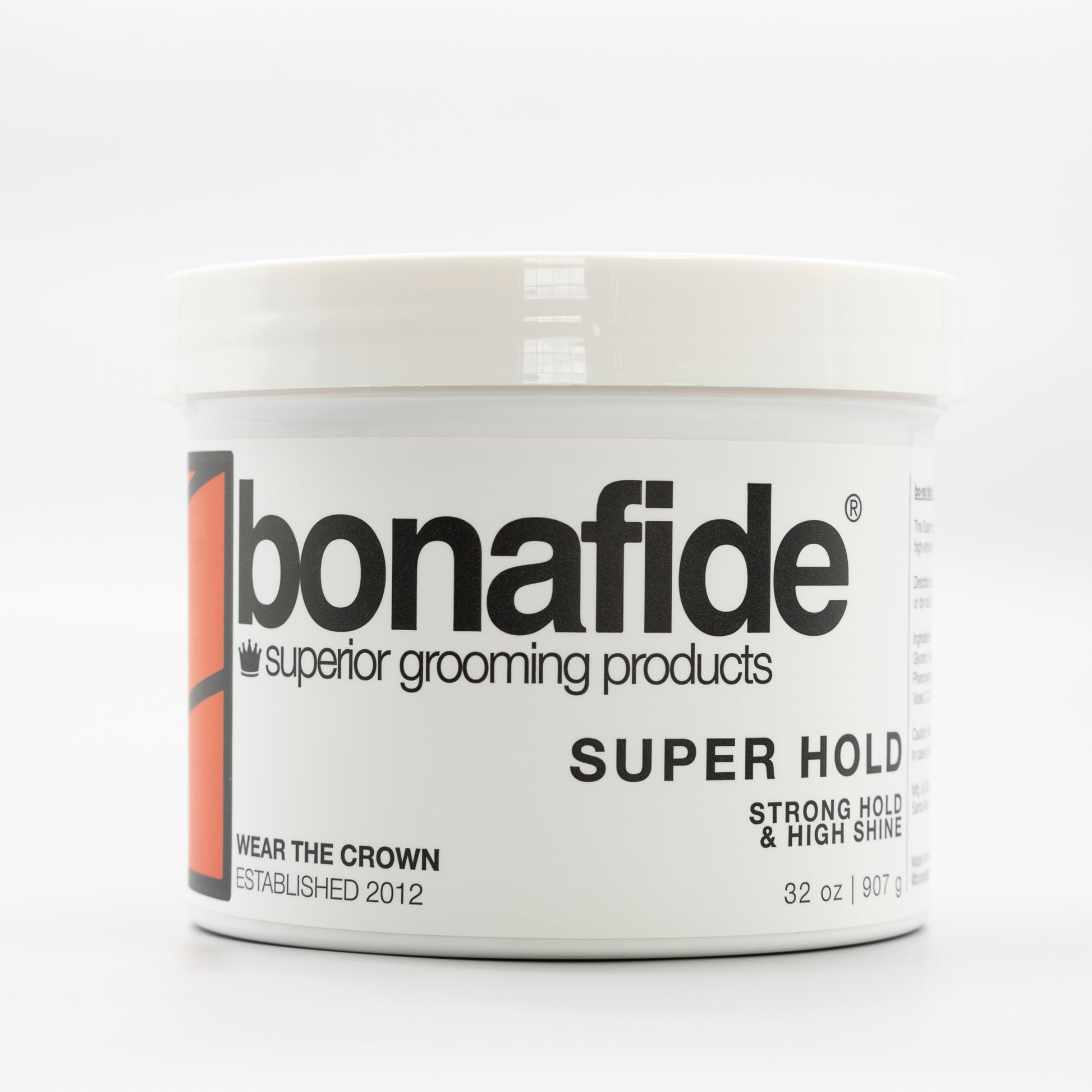 Bona Fide Super Superior Hold Pomade - 4 oz 