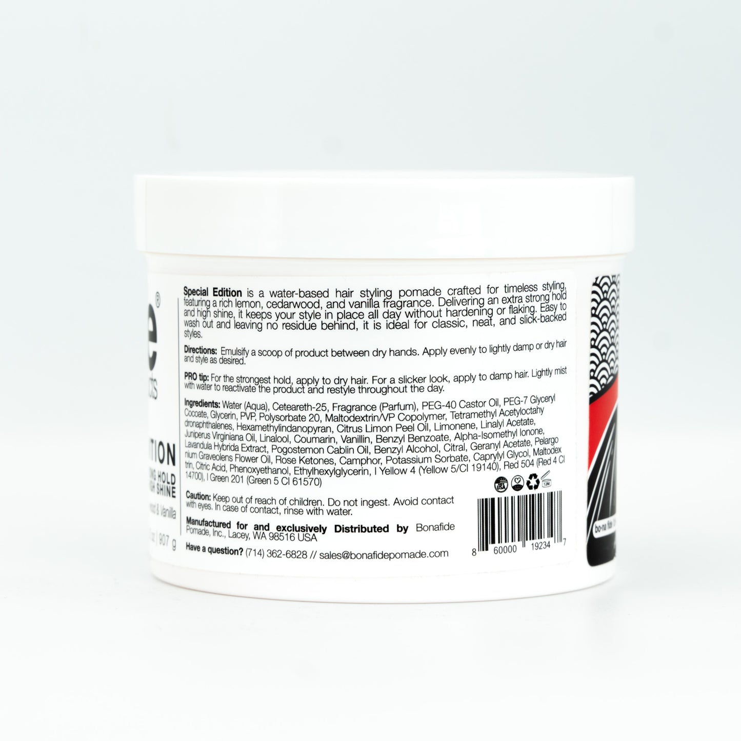 Special Edition, 32 oz. + Pick a Free Comb (tba)
